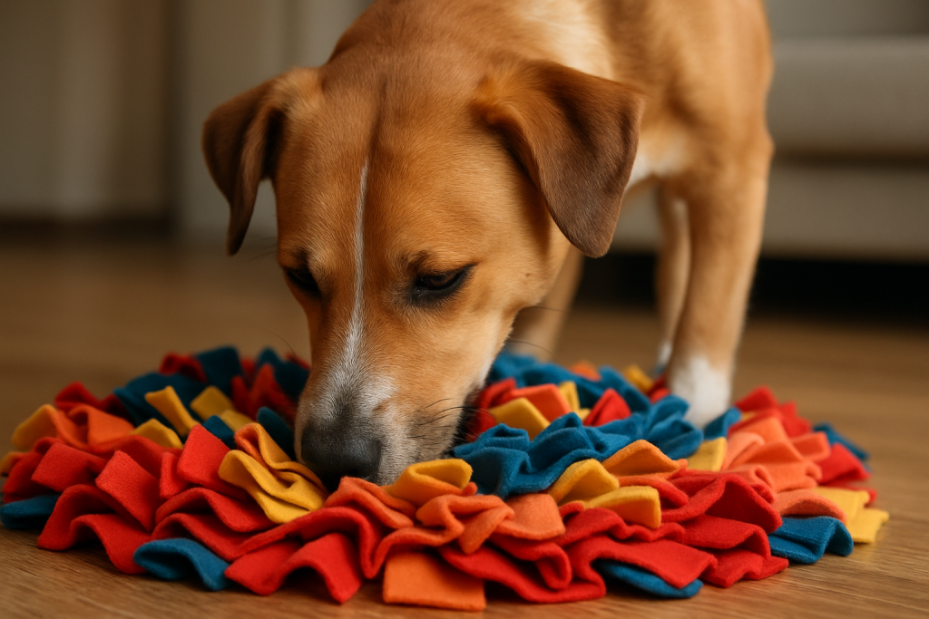 Enriquecimento Ambiental para Cães: Estimulando Mente e Corpo para uma Vida Feliz 2 enriquecimento alimentar olfato 1